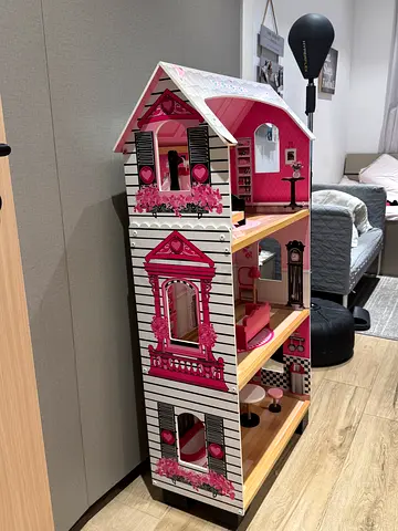 Kids Large play toy wooden house 3 floors