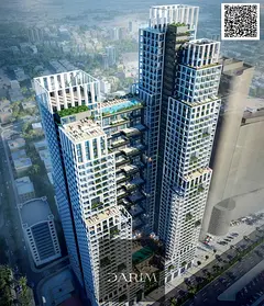 Studio for Sale in Mawjan Ajman Corniche | Partial Sea View | Installments