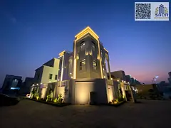 Modern luxury villa in a prime corner location - two floors and a rooftop with a swimming pool
