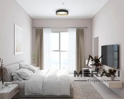 Three-bedroom apartment with a living room for freehold ownership, with a sea view and free air conditioning, available on an installment plan.