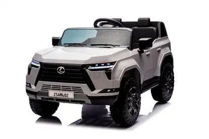 Rideon Licensed 12v Lexus GX Series Kids Electric Car, Dual Motor With Remote Control