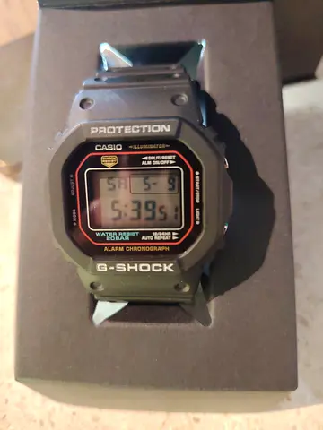 Casio Mens G- Shock Quartz Watch