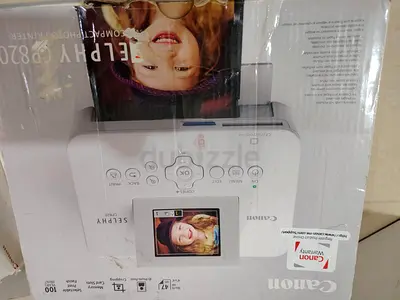 Canon Compact Photo Printer SELPHY CP820 with photo printing paper