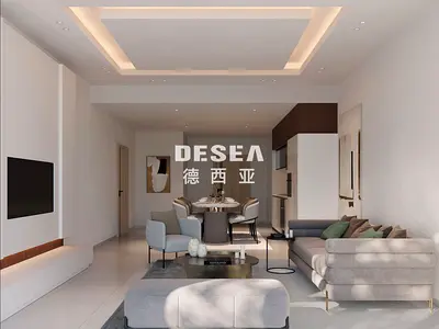 استوديو مفروش | برج سكاي هيلز ريزيدنس 2 | إطلالة على المدينة في الطابق العلوي