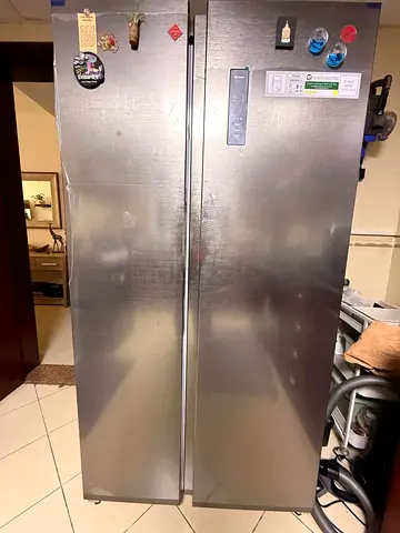 Double door Hoover Refrigerator with Freezer
