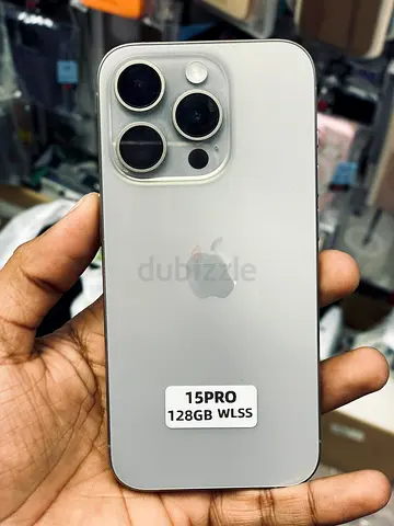 Apple iPhone 15 Pro - 128GB (White/Silver)