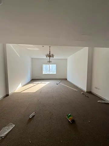 Cheapest 3-bedroom apartment for annual rent in Sharjah, Al Majaz 2 area | Gym, swimming pool, free