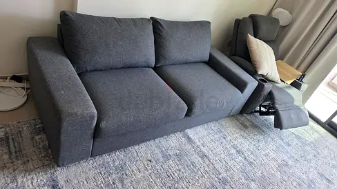 Pull out sofa bed with mattress