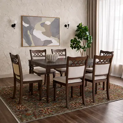 3*2m 7x10ft Afghan gray floral hand knotted carpet rug dining table living bedroom kids kitchen rug