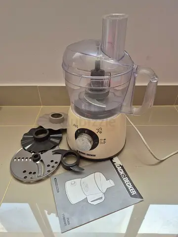 Black and Decker food processor working perfectly but I dont have big mixer jar.