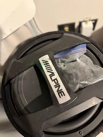 Alpine Car Subwoofer (Used) - Good Condition