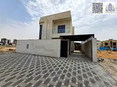 Luxury villa, registration included – 5 master bedrooms | Spacious majlis | Large living room | Wi