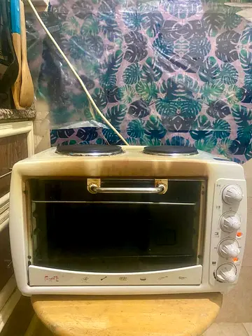 Electric Stove Oven Toaster Oven With Double Hotplates Home Kitchen Oven Stove 3000W