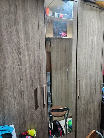Home center 3 door wardrobe