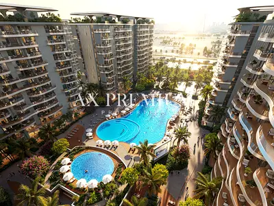 DLD 4% Waiver - Luxury Lagoon View - 1% Monthly