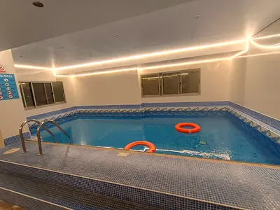 جيم مسبح مجانا \ غرفة وصالة \ بلكونة باطلالة مفتوحة \ مساحات واسعة \ بناء عائلي \ تسهيلات في السداد \ موقع مميز \ اول مخرج دبي وعجمان