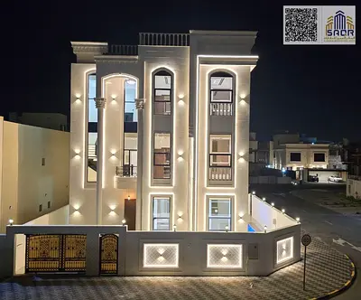 Royal design villa for sale in Ajman / Swimming pool and garden / All-inclusive