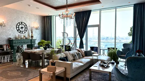 Exquisite 2BR | Marina View | Palm Jumeirah Luxury