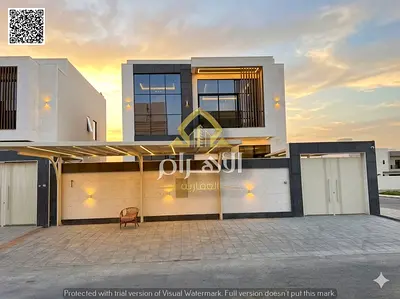 فيلا بتصميم عصرى مميز للبيع في الحليو – عجمان |4  غرف ماستر شامل رسوم التسجيل والتملك و الكهربه و المايه و المكيفات