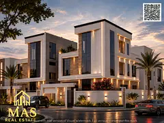 🏡 Modern Corner Villa for Sale in Al Yasmeen – Ajman | 3 Floors | Luxury Design | Prime Locatio