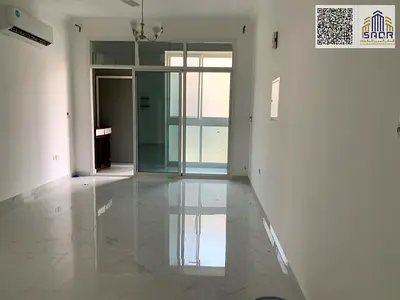 شقة غرفة وصالة 2 حمام ببلكون تكييف مركزي المويهات 3