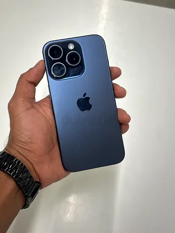 Used iPhone 15 Pro - 256GB - Sierra Blue, Best Condition, Battery health 85%