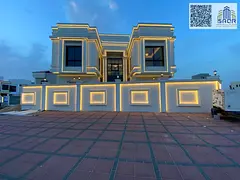 Three-story corner villa for sale in Al Helio 2 area, Ajman