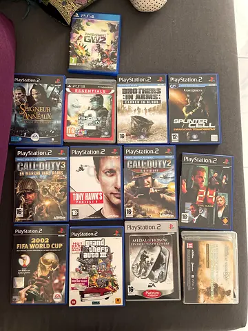 Collection of PlayStation 2 Games (15 discs) - Mixed Titles