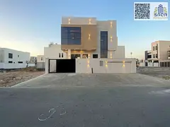 Modern villa for sale in Al Bahia, elegant design, price includes registration, ownership, electrici