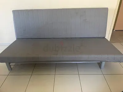 IKEA sofa  bed with wooden slats (double) - good condition.