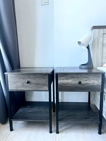 Pair of Bedside Tables / Nightstands