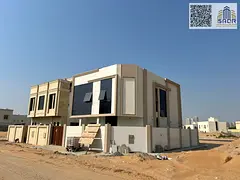 Deluxe corner villa, first occupancy, behind Al Hamidiya Park, 5 master bedrooms