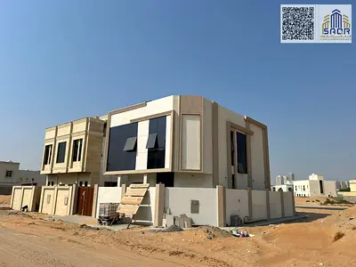 Deluxe corner villa, first occupancy, behind Al Hamidiya Park, 5 master bedrooms