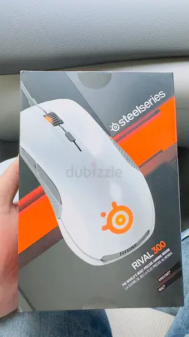 SteelSeries Rival 300 Gaming Mouse (White) - New in Box