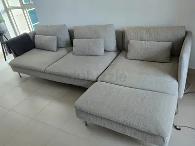 IKEA, SÖDERHAMN 4-seat sofa, with chaise longue