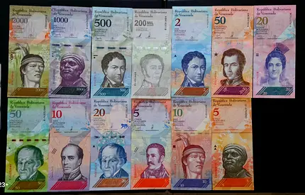 Venezuela,  13 Different Banknotes Set / 2007-2024 / All UNC