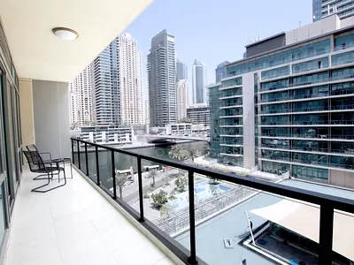 SPACIOUS AND FURNISHED|LARGE BALCONY | POOL VIEW