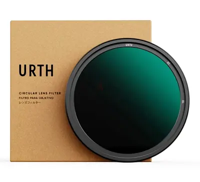Urth 82mm ND2-400 Variable ND Lens Filter - 1-8.6 Stop Range, Ultra-Slim 20-Layer Nano-Coated