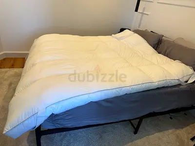 Mattress topper queen size bed 160x200cm