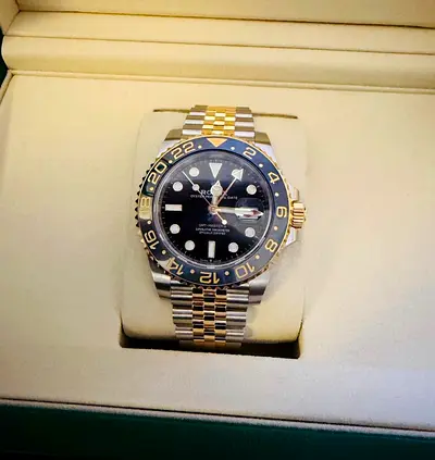 Rolex GMT‑Master II 126713GRNR Steal  Gold 40mm