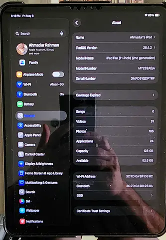 iPad Pro 11-inch (2nd gen) 128GB — Good condition, Wi‑Fi