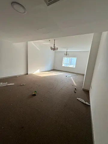 Cheapest 3-bedroom apartment for annual rent in Sharjah, Al Majaz 2 area | Gym, swimming pool, free