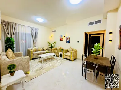 ✨ شقة غرفة و صالة مفروشة بالكامل للإيجار الشهري في عجمان منطقة النعيمية 2 - شارع الكويت ✔️ شامل الفواتير و الإنترنت