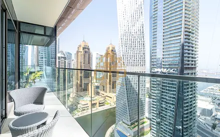 Spacious | Furnished | Marina View | High Floor