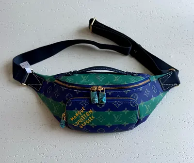 Louis Vuitton Rush Bumbag in the green