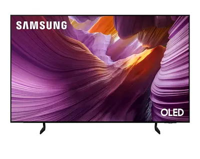 Samsung 55 Inch OLED TV, S85F, 4K, NQ4 AI Gen2 Processor, 4K AI Upscaling, OLED HDR, PANTONE Validat