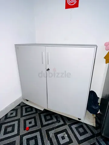 metal swing door storage cabine