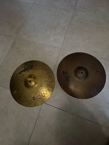 Pair of Zildjian 14 Hi-Hat Cymbals - Used