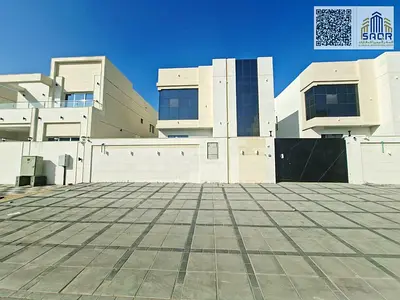 Own your dream villa in the heart of Ajman, close to all amenities, including registration fees. 5 master bedrooms with a private pool.