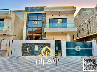 فيلا فاخرة بـ5 غرف ماستر بتشطيبات سوبر ديلوكس في مشروع الحليو عجمان — تملك حر لجميع الجنسيات | شاملة التكييف المركزي ورسوم التسجيل